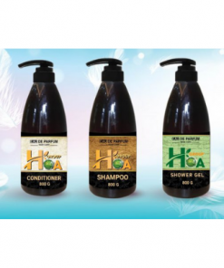 Bộ gội xả sữa tắm cao cấp Hoa Bio siêu dưỡng