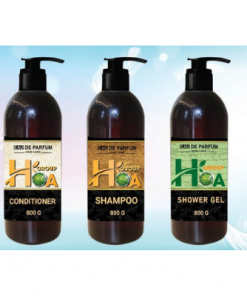 Bộ gội xả sữa tắm cao cấp Hoa Bio cho gia đình